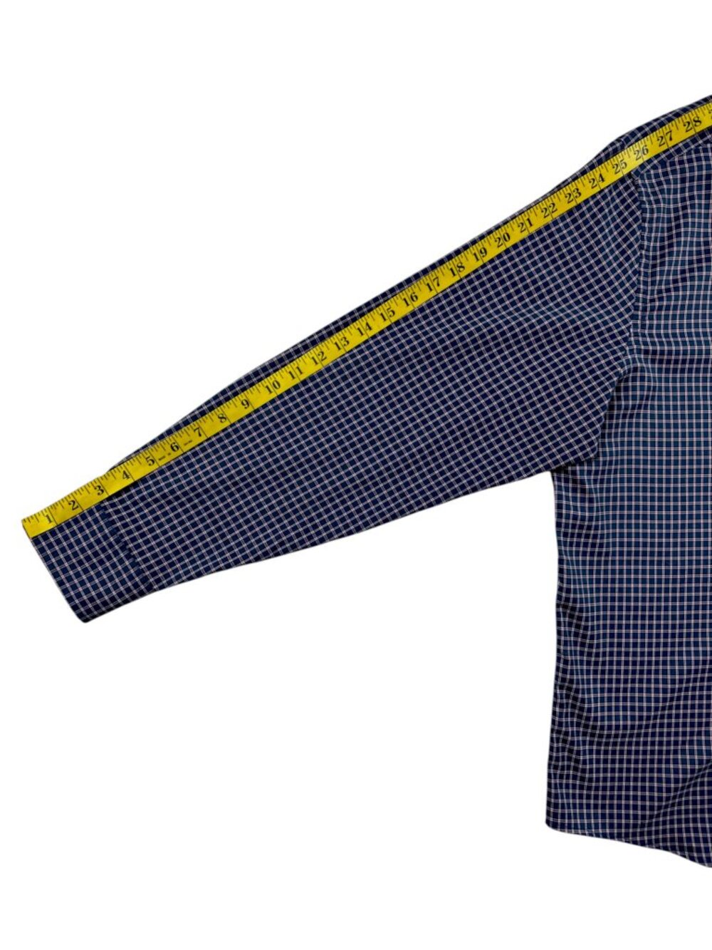 UNTUCKit XL Blue Salice Relaxed Fit Long Sleeve Button Down Tattersall Shirt - Picture 14 of 16
